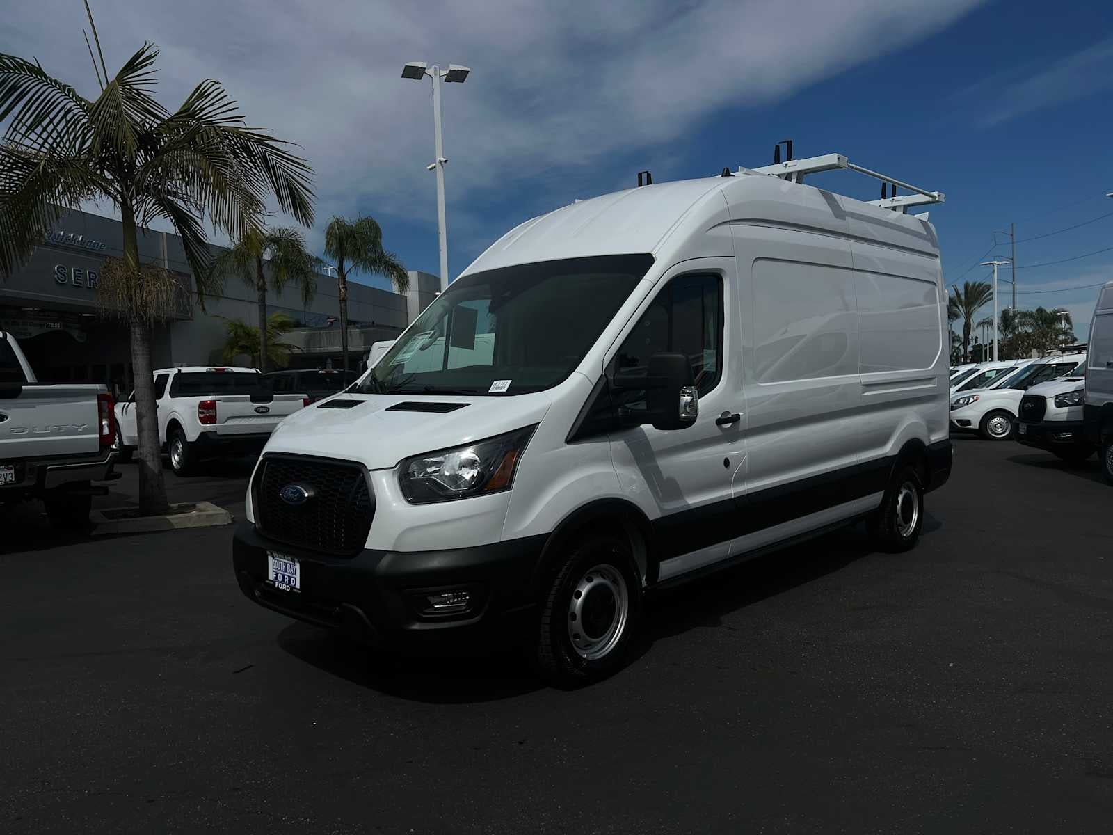 2023 Ford Transit Cargo Van T-250 148" Hi Rf 9070 GVWR RWD