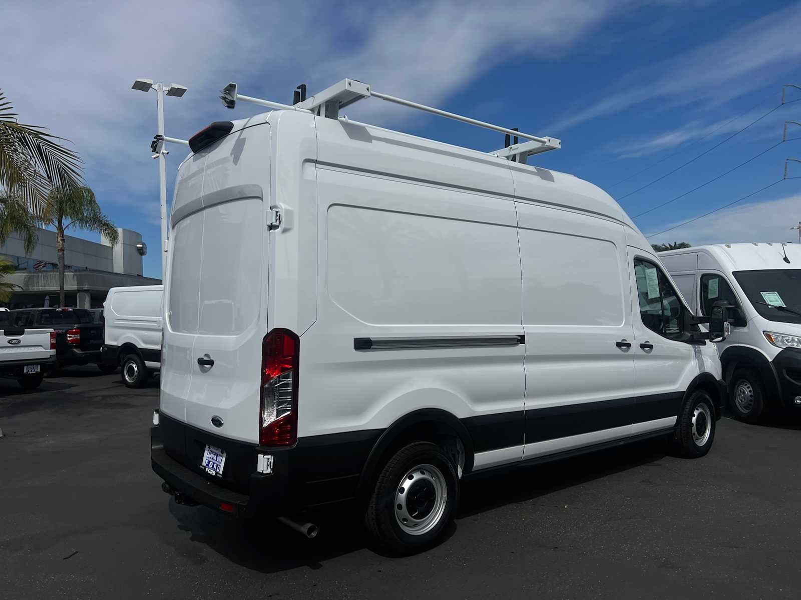 2023 Ford Transit Cargo Van T-250 148" Hi Rf 9070 GVWR RWD