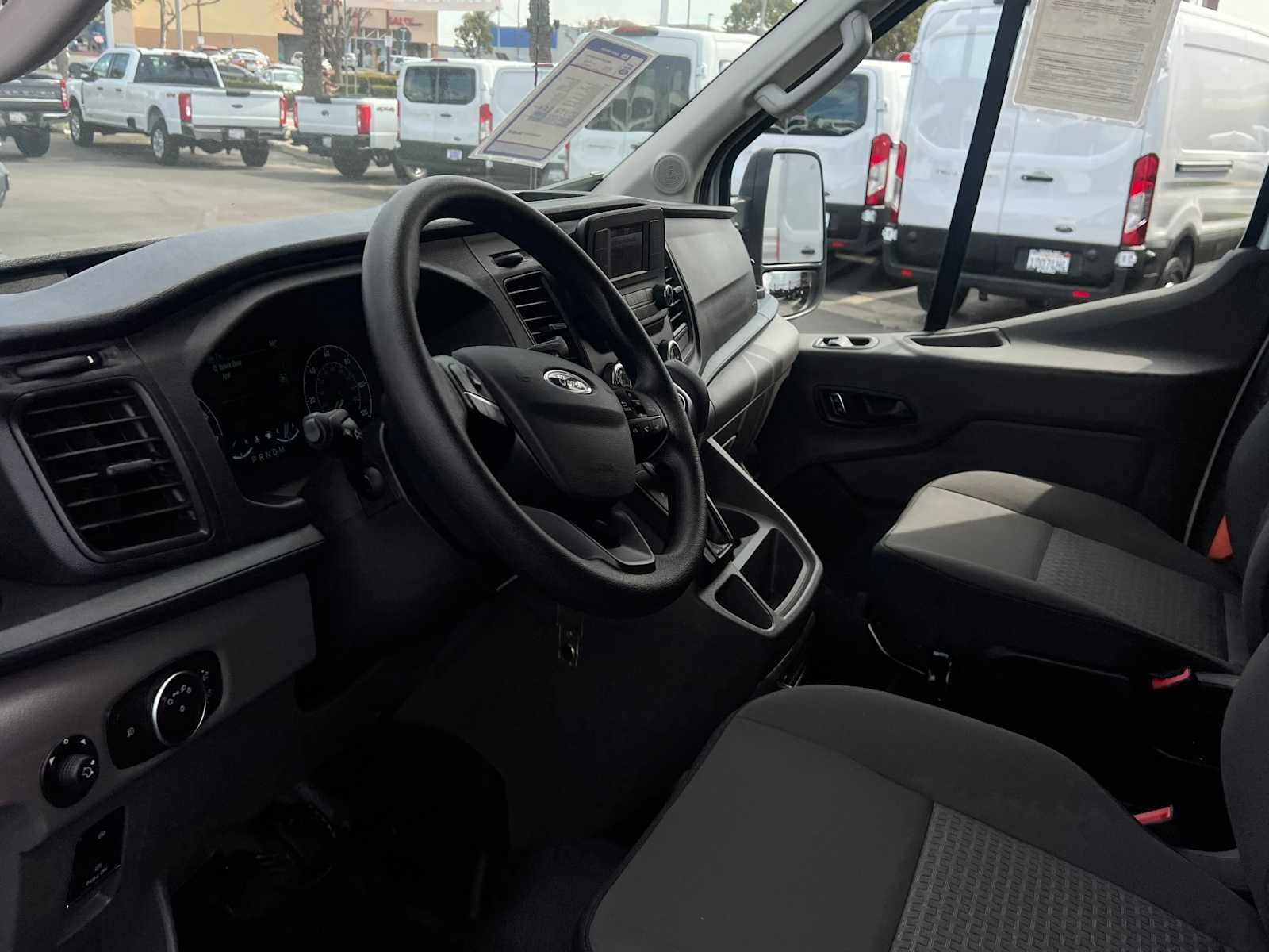 2023 Ford Transit Cargo Van T-250 148" Hi Rf 9070 GVWR RWD