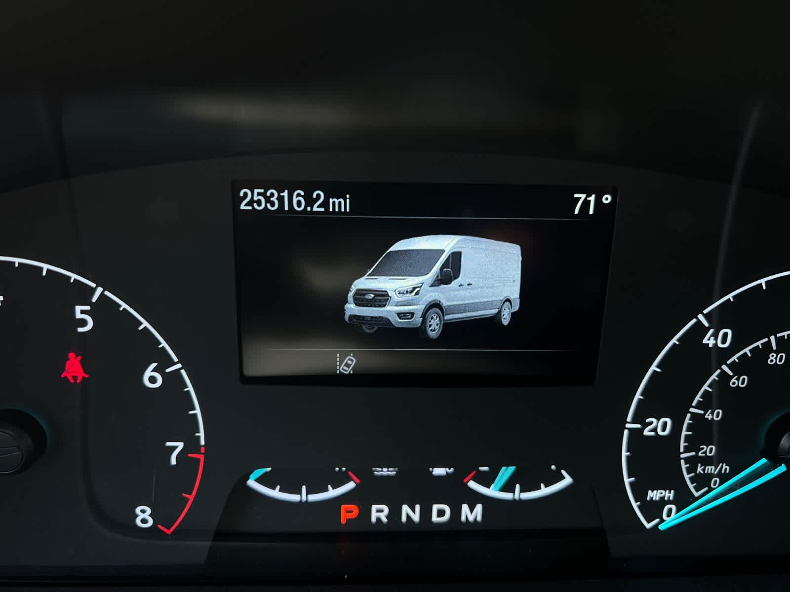 2023 Ford Transit Cargo Van T-250 130" Med Rf 9070 GVWR AWD