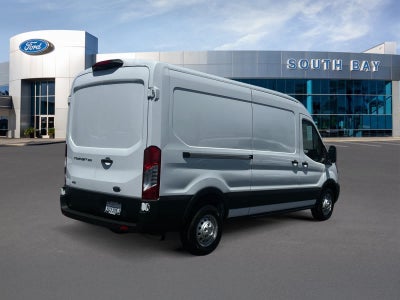 2023 Ford Transit Cargo Van T-250 130" Med Rf 9070 GVWR AWD