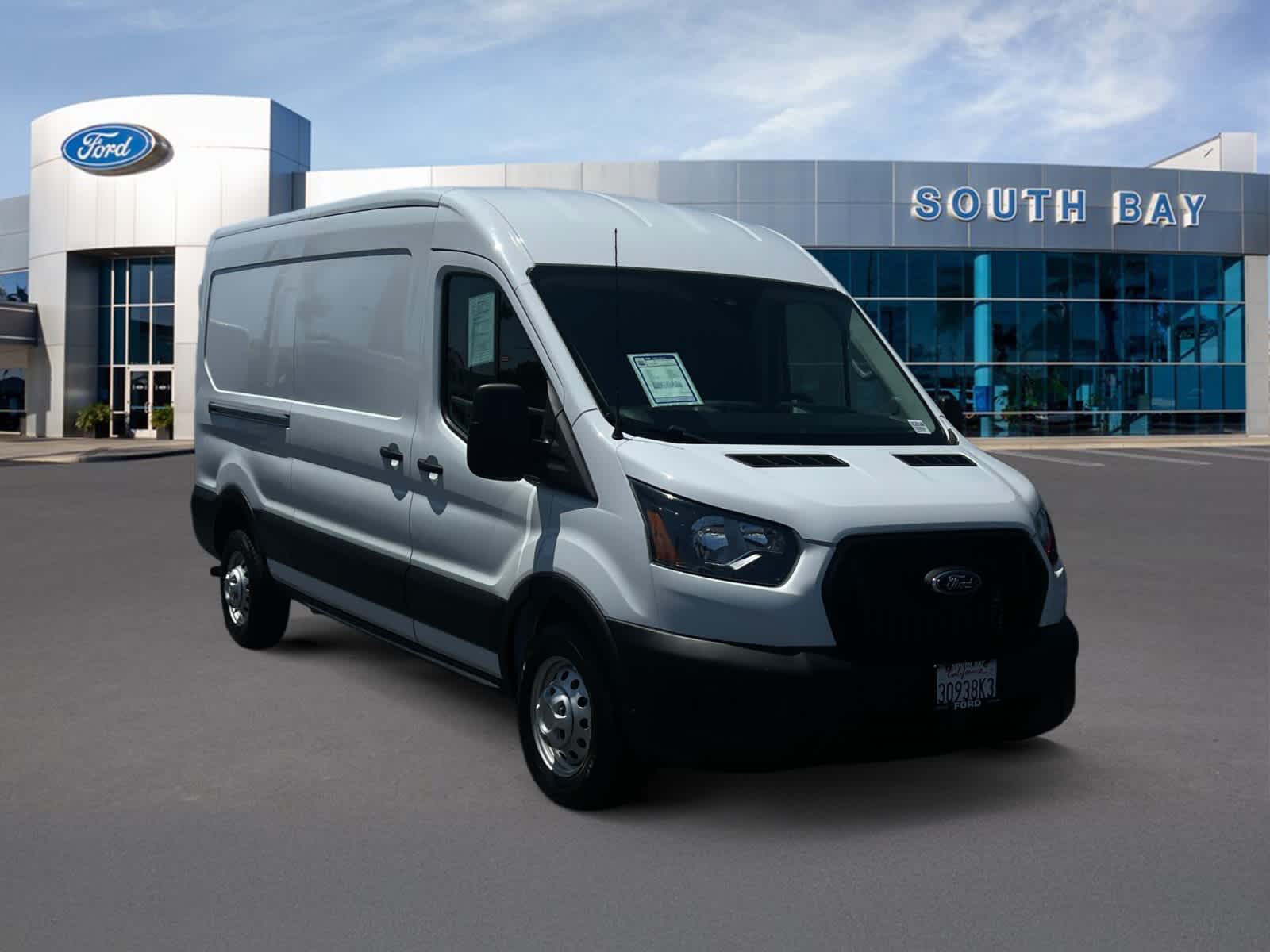 2023 Ford Transit Cargo Van T-250 130" Med Rf 9070 GVWR AWD