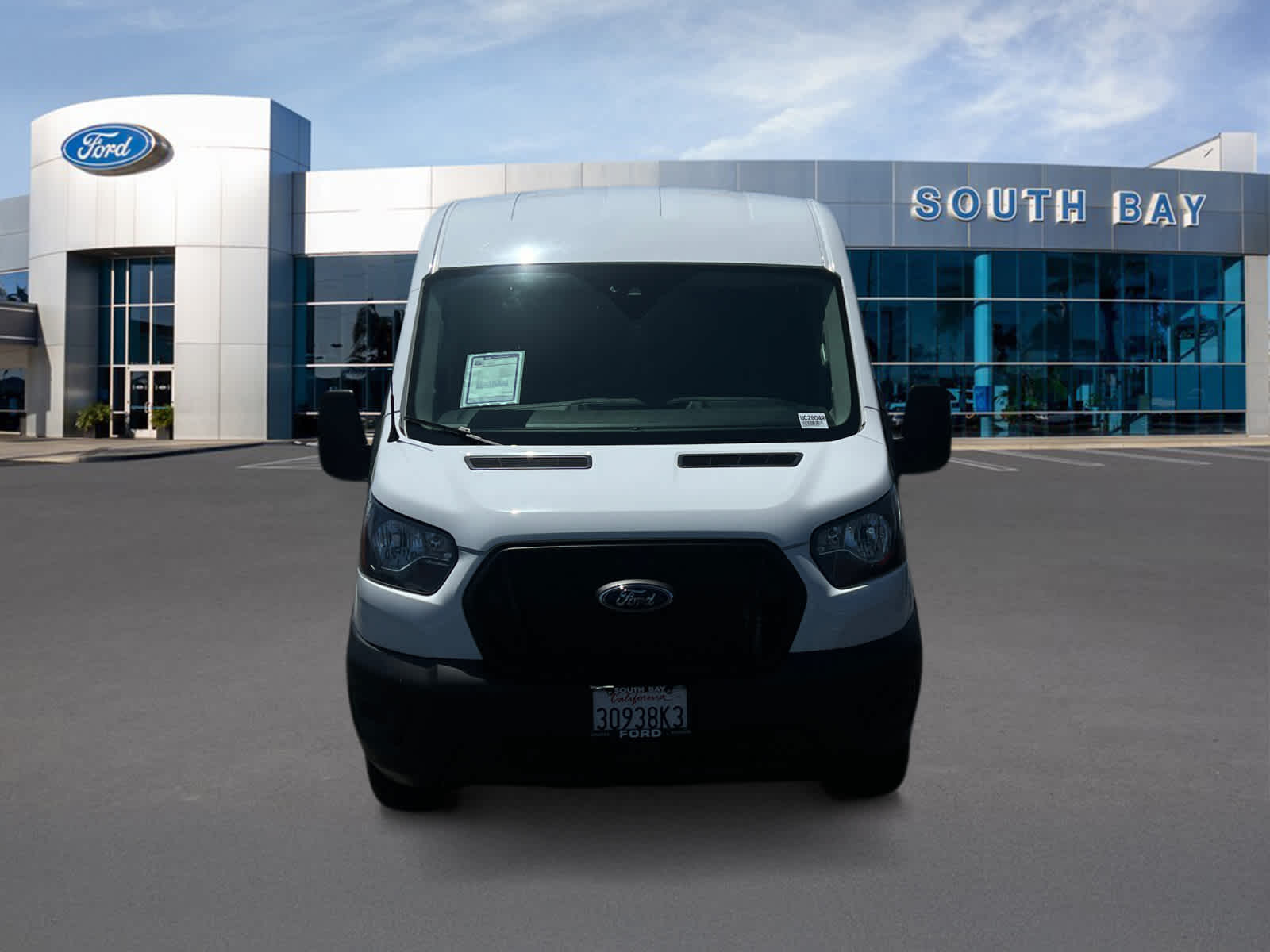 2023 Ford Transit Cargo Van T-250 130" Med Rf 9070 GVWR AWD