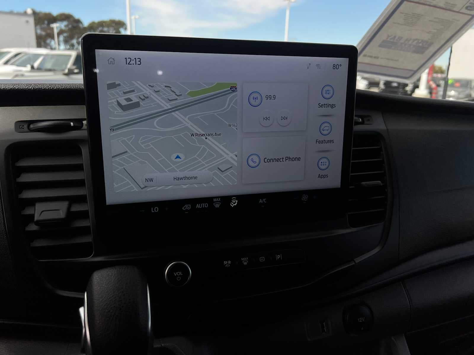 2023 Ford Transit Cargo Van T-350 130" Low Rf 9500 GVWR RWD