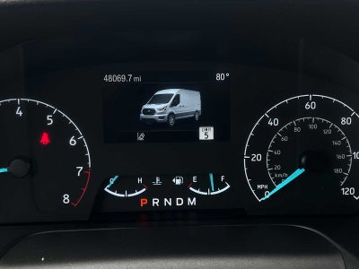 2023 Ford Transit Cargo Van T-350 130" Low Rf 9500 GVWR RWD