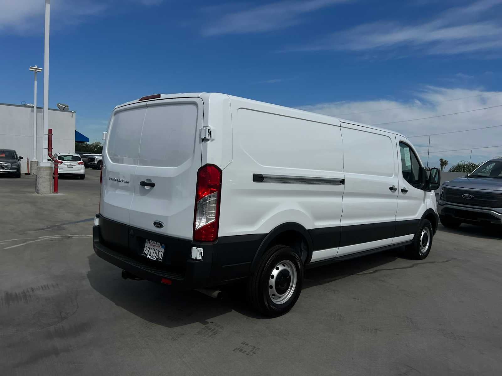 2023 Ford Transit Cargo Van T-350 130" Low Rf 9500 GVWR RWD