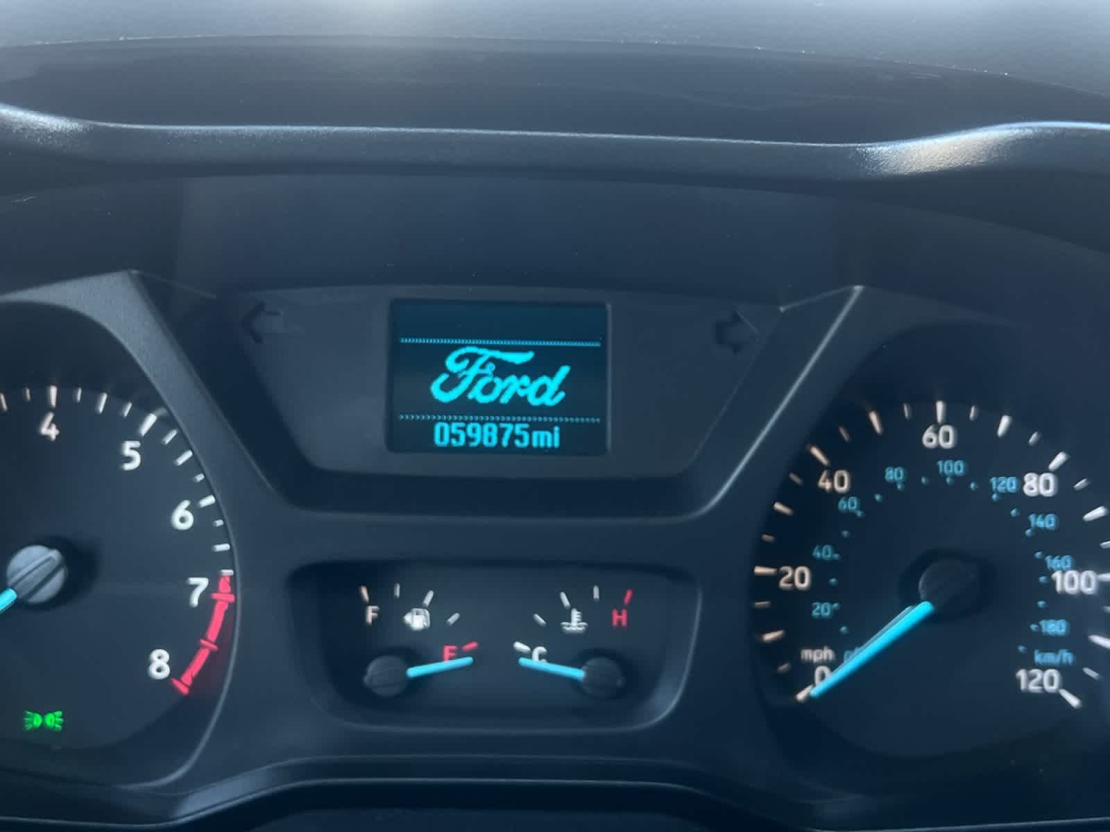 2017 Ford Transit Van T-150 130" Low Rf 8600 GVWR Sliding RH Dr