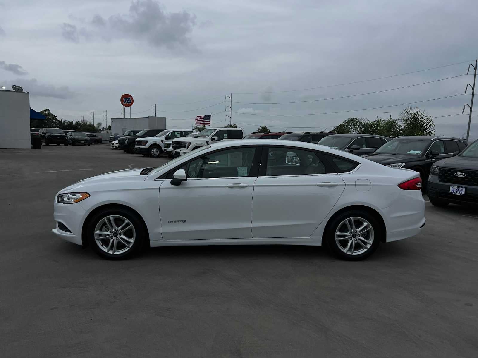 Used 2018 Ford Fusion Hybrid S with VIN 3FA6P0UU4JR100810 for sale in Hawthorne, CA