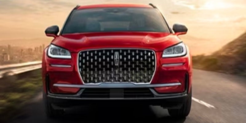 2025 Lincoln Corsair front view displayed.